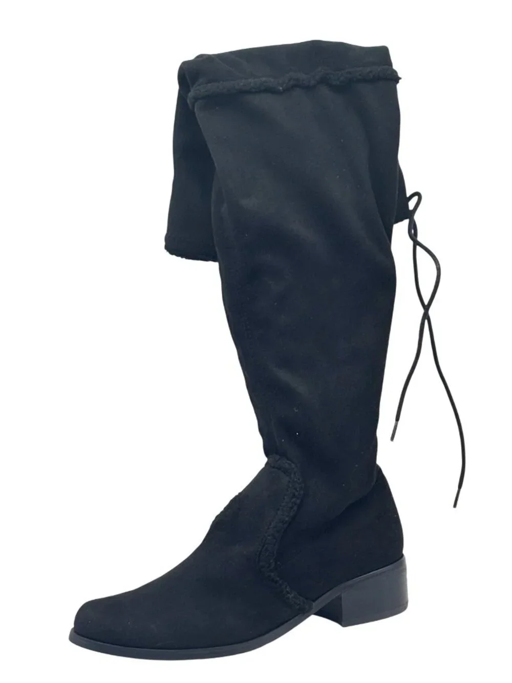 Charles by Charles David Over the Knee Boot, Black, 7.5M-run large
